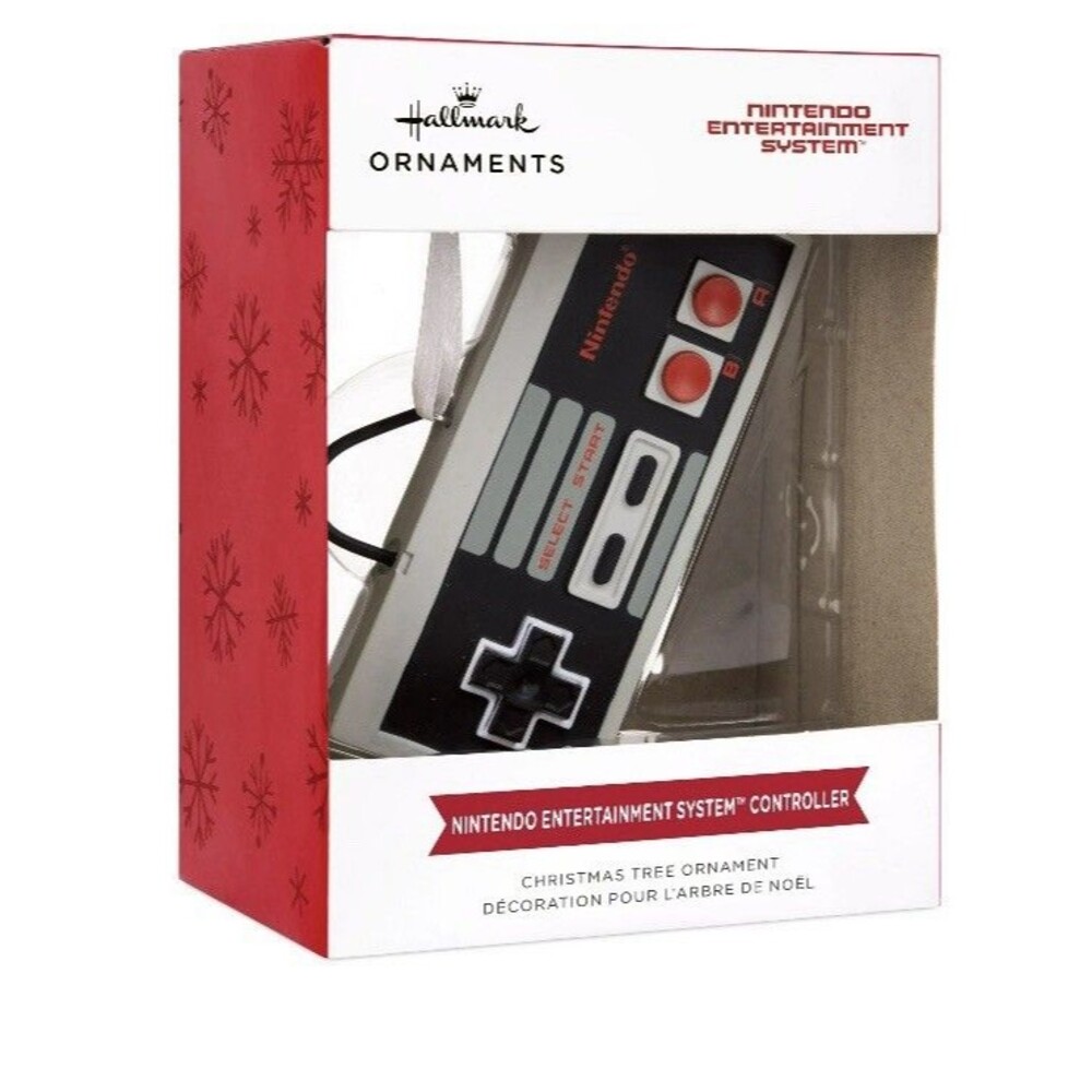 Hallmark Christmas Ornament Nintendo Entertainment System Controller